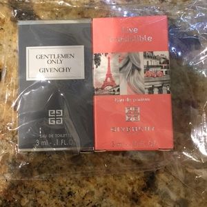 Dual package men and woman parfum by Givenchy